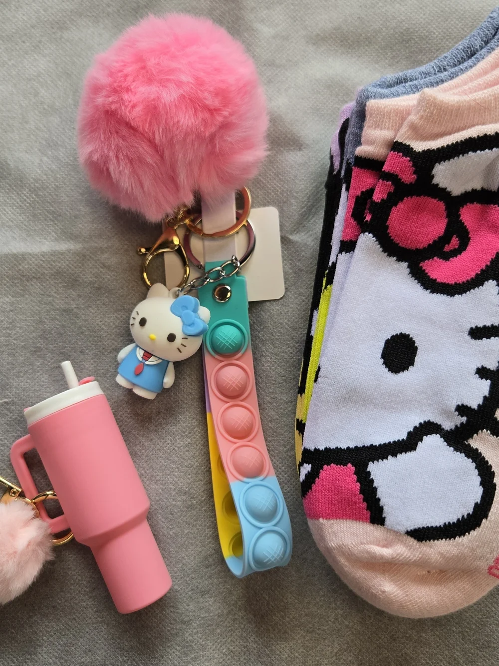 Hello Kitty Pink Keychain Bundle🌸NWT